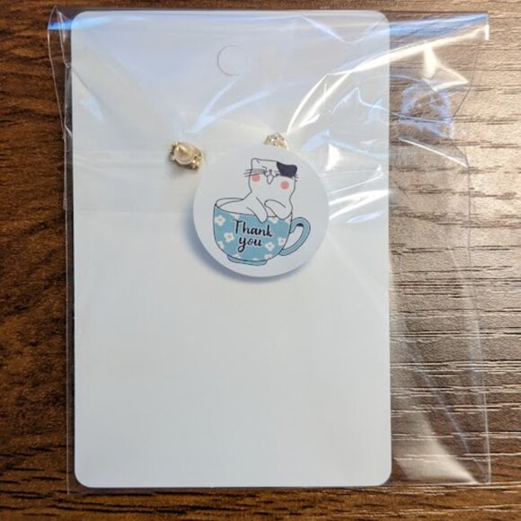 Abstract Art Earrings - Picture 7 of 9